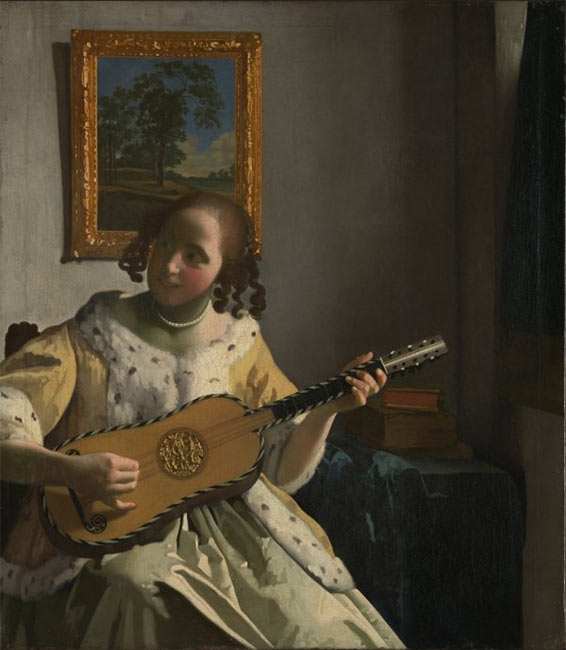 La Joueuse de guitare (Vermeer van Delft)